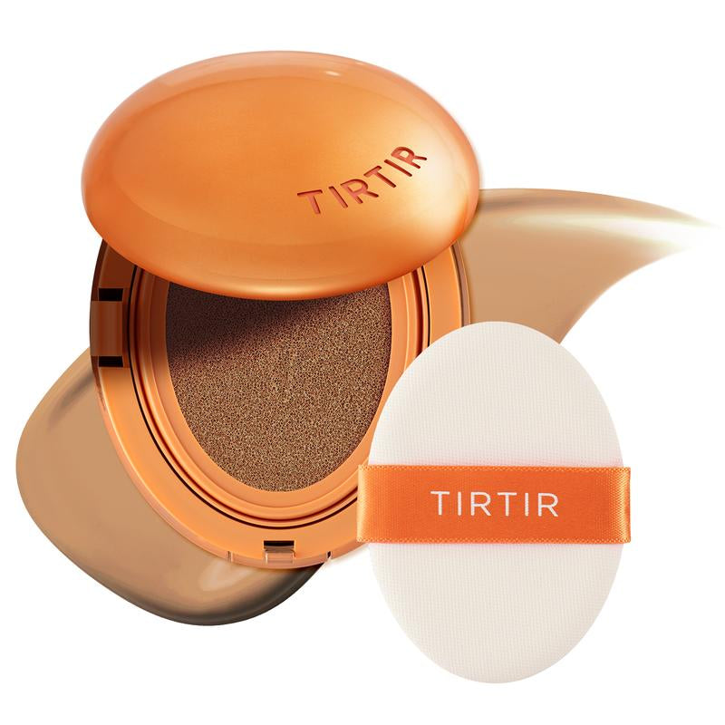 [TIRTIR Official] Mask Fit AI Filter Cushion Foundation L Full Size 18G L Natural Satin Finish Makeup for Long Lasting Coverage & Smooth Texture Concealer Cosmetic