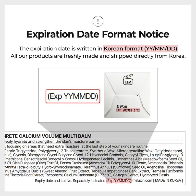 [Dr.Melaxin Official] Gifted Collagen Boost Set Pore Spot Skin Care Calcium Collagen Volume Firming Balm for Enhanced Skin Health Routine