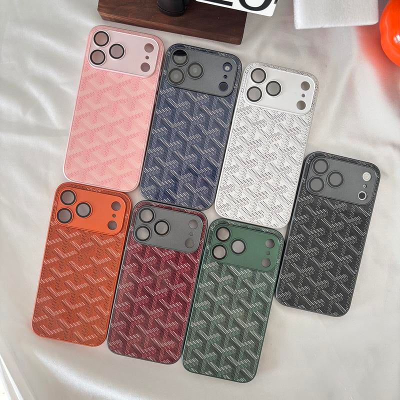 Matte Glass Finish Case for Iphone 17 Pro Max & 16 High-End Feel Unique Design Scratch Protection Snug Fit Easy Access Compatible with Iphone 17 Pro Max & Iphone 16 Unique Glass Pattern