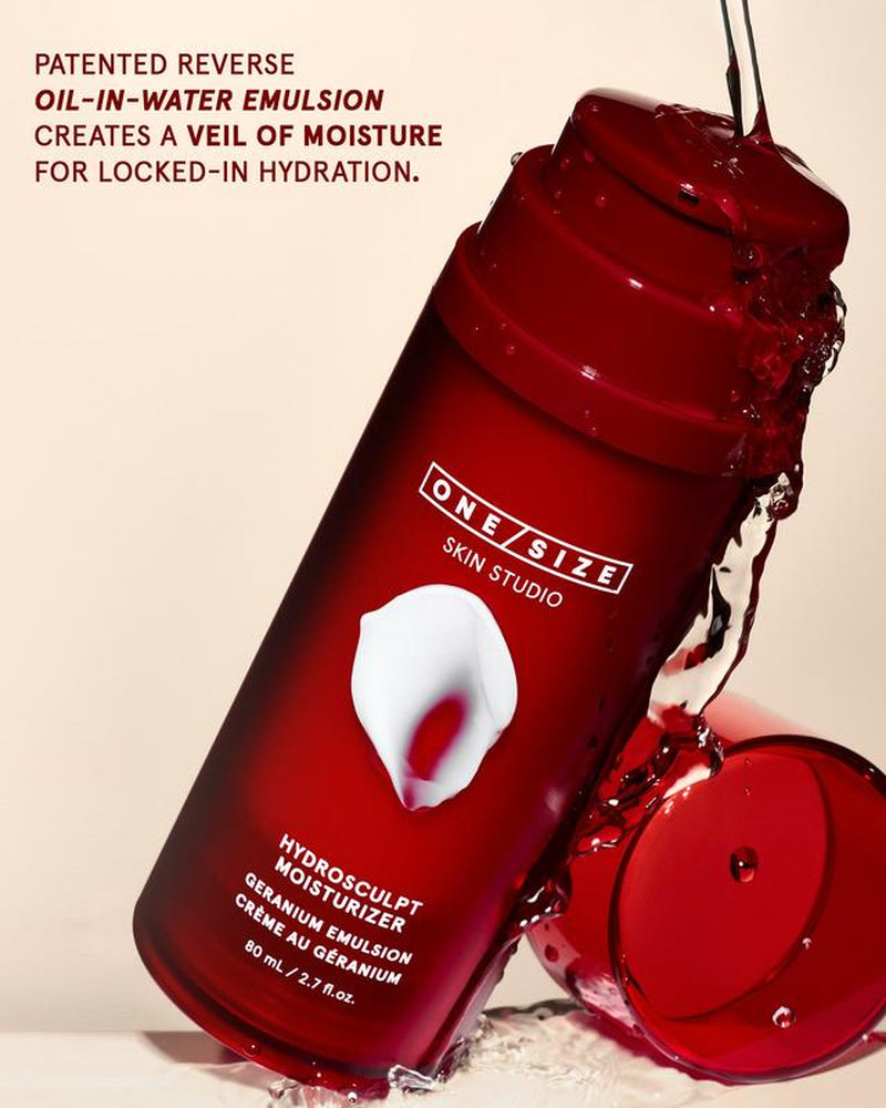 ONE/SIZE Hydrosculpt Moisturizer Geranium Emulsion 80 Ml Skin Studio Hydrating Cream