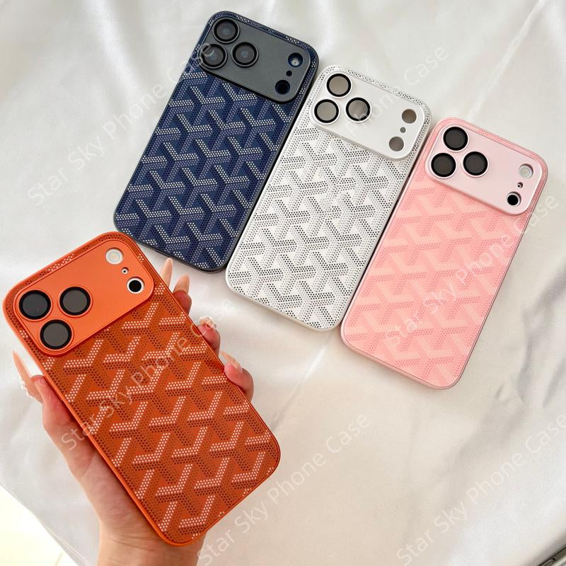 Matte Glass Finish Case for Iphone 17 Pro Max & 16 High-End Feel Unique Design Scratch Protection Snug Fit Easy Access Compatible with Iphone 17 Pro Max & Iphone 16 Unique Glass Pattern