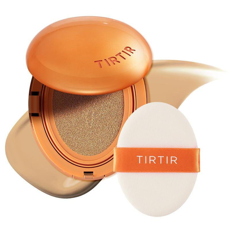 [TIRTIR Official] Mask Fit AI Filter Cushion Foundation L Full Size 18G L Natural Satin Finish Makeup for Long Lasting Coverage & Smooth Texture Concealer Cosmetic