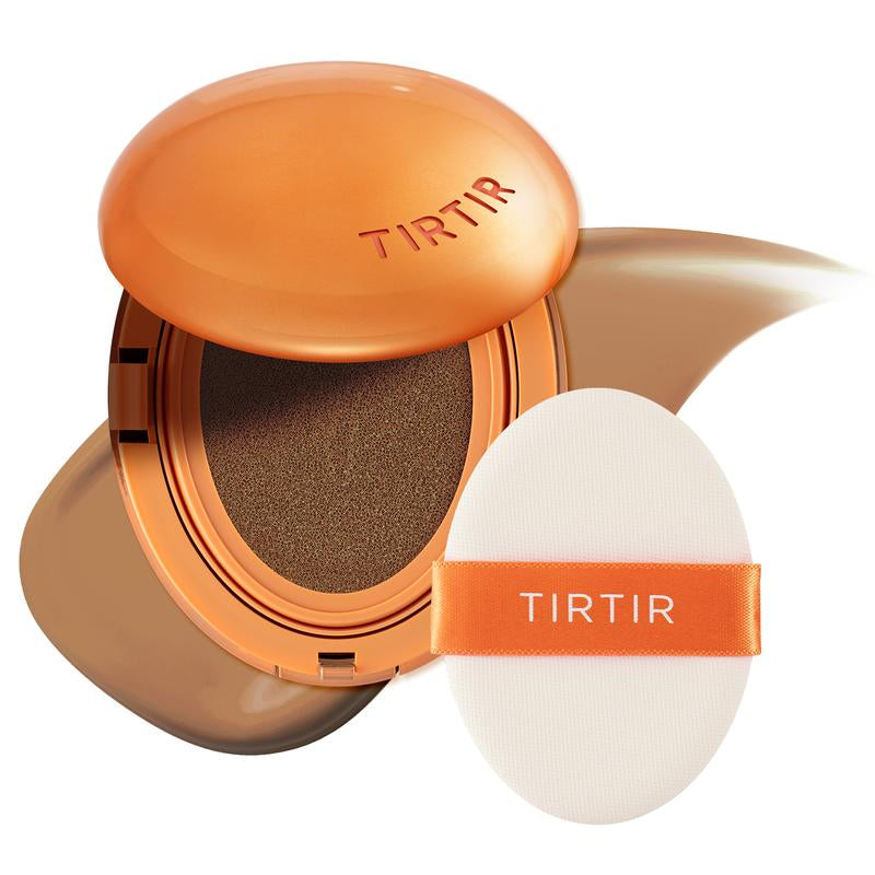 [TIRTIR Official] Mask Fit AI Filter Cushion Foundation L Full Size 18G L Natural Satin Finish Makeup for Long Lasting Coverage & Smooth Texture Concealer Cosmetic