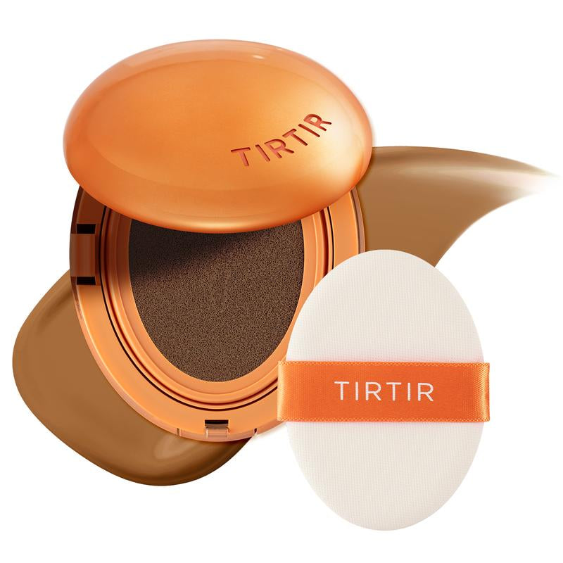 [TIRTIR Official] Mask Fit AI Filter Cushion Foundation L Full Size 18G L Natural Satin Finish Makeup for Long Lasting Coverage & Smooth Texture Concealer Cosmetic
