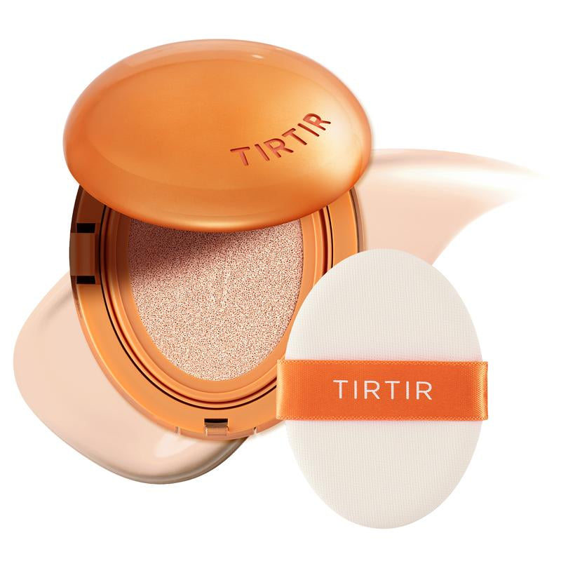 [TIRTIR Official] Mask Fit AI Filter Cushion Foundation L Full Size 18G L Natural Satin Finish Makeup for Long Lasting Coverage & Smooth Texture Concealer Cosmetic