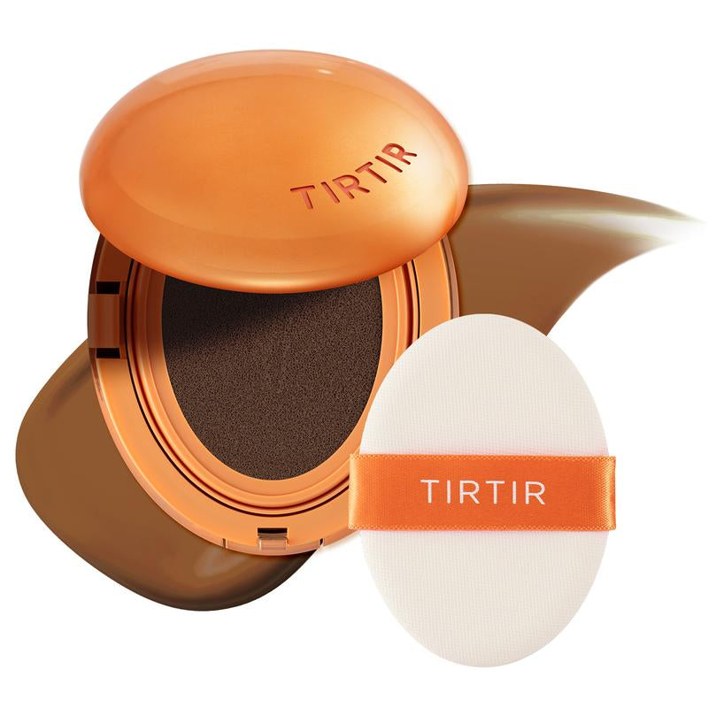 [TIRTIR Official] Mask Fit AI Filter Cushion Foundation L Full Size 18G L Natural Satin Finish Makeup for Long Lasting Coverage & Smooth Texture Concealer Cosmetic