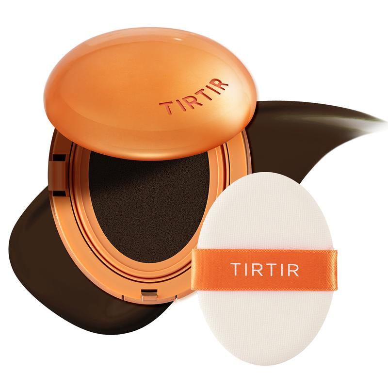 [TIRTIR Official] Mask Fit AI Filter Cushion Foundation L Full Size 18G L Natural Satin Finish Makeup for Long Lasting Coverage & Smooth Texture Concealer Cosmetic