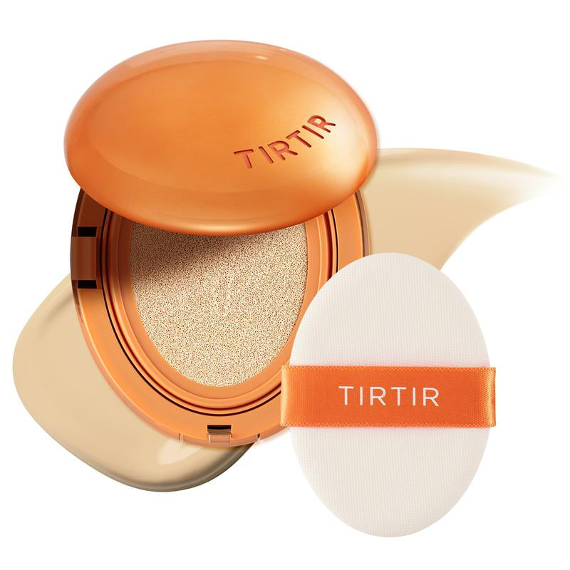 [TIRTIR Official] Mask Fit AI Filter Cushion Foundation L Full Size 18G L Natural Satin Finish Makeup for Long Lasting Coverage & Smooth Texture Concealer Cosmetic