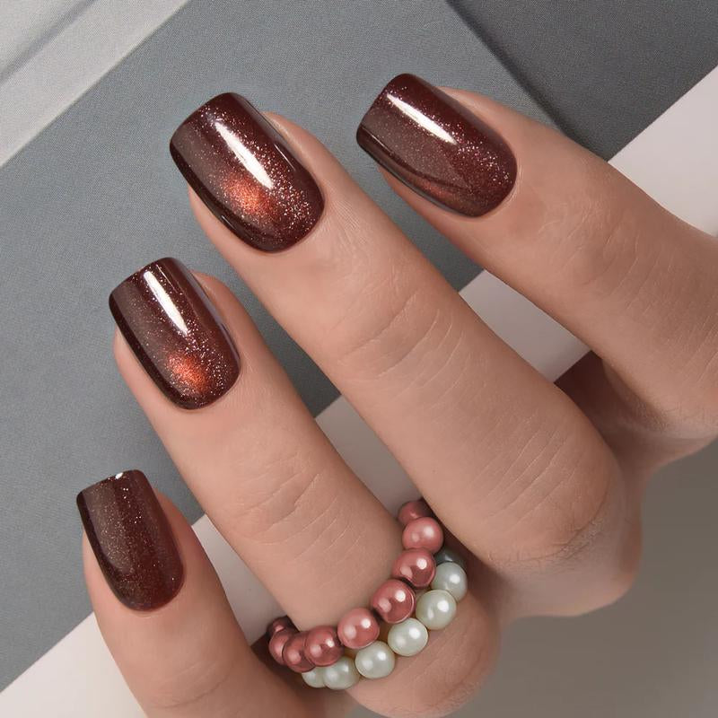 Milky White Press on Nails | Curvlife Nail | 3Sweet Floral Dreamsweet Floral Dreampcs Short round Fake Nails | Glossy Natural Finish | Easy Apply, Comfortable & Durable | Daily, Business & Elegant Nail Art