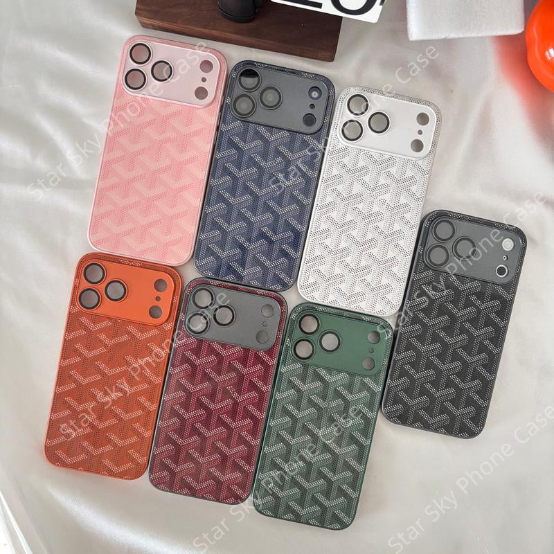 Matte Glass Finish Case for Iphone 17 Pro Max & 16 High-End Feel Unique Design Scratch Protection Snug Fit Easy Access Compatible with Iphone 17 Pro Max & Iphone 16 Unique Glass Pattern