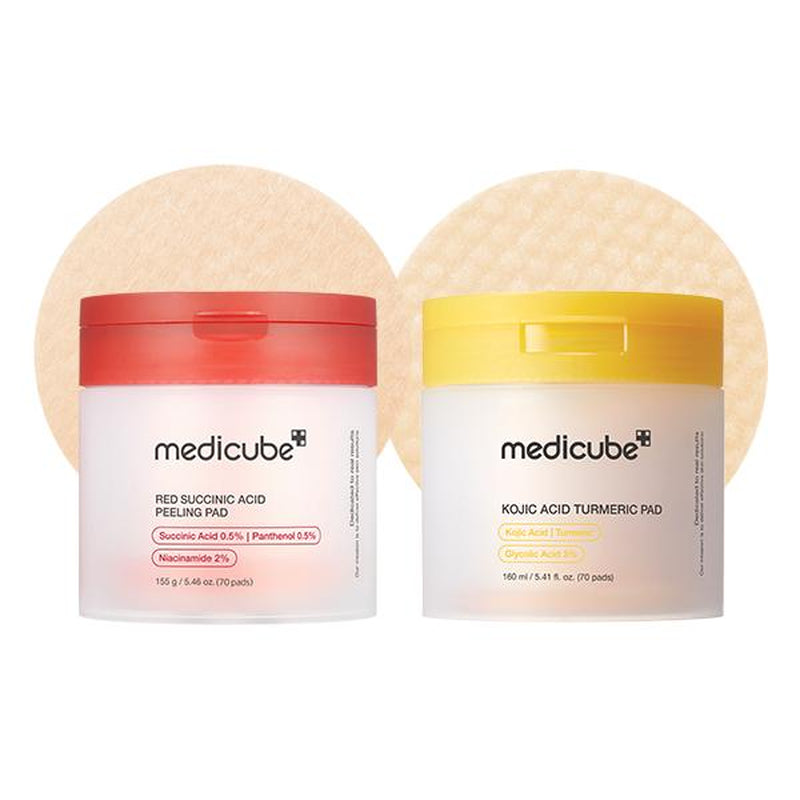 [Medicube] Mix & Match Toner Pad Setㅣ Pore, Use after Spot, Brightening Care for Clear & Glass Glow SkinㅣTiktok Viral Toner Pads