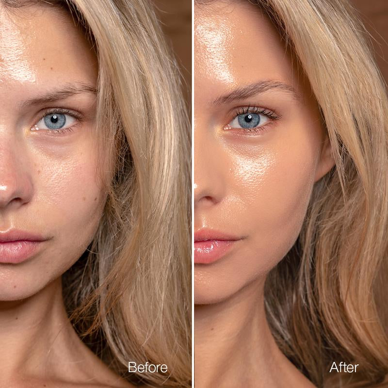 Palladio Skin Tint with Aloe, Niacinamide and Hyaluronic Acid, Sheer to Medium Coverage, Glowy Finish, Brightening and Blurring Lightweight Foundation Makeup