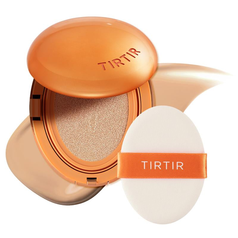 [TIRTIR Official] Mask Fit AI Filter Cushion Foundation L Full Size 18G L Natural Satin Finish Makeup for Long Lasting Coverage & Smooth Texture Concealer Cosmetic