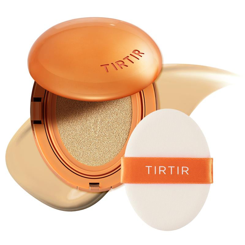 [TIRTIR Official] Mask Fit AI Filter Cushion Foundation L Full Size 18G L Natural Satin Finish Makeup for Long Lasting Coverage & Smooth Texture Concealer Cosmetic