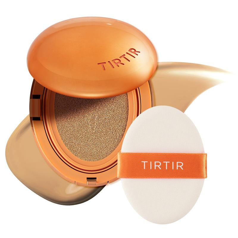 [TIRTIR Official] Mask Fit AI Filter Cushion Foundation L Full Size 18G L Natural Satin Finish Makeup for Long Lasting Coverage & Smooth Texture Concealer Cosmetic
