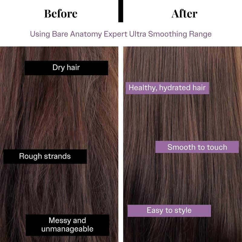 Ultra Smoothing Hair Serum – Reduce Frizz & Deep Hydration | Niacinamide + Carbohydrate Complex for Silky, Smooth Hair | Vegan, SLS & Paraben-Free