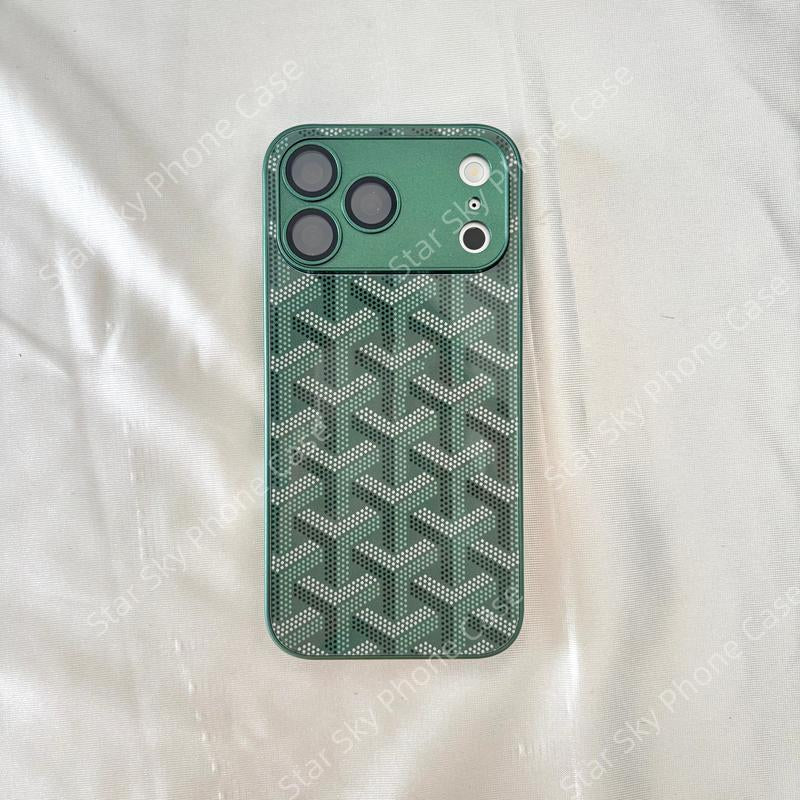 Matte Glass Finish Case for Iphone 17 Pro Max & 16 High-End Feel Unique Design Scratch Protection Snug Fit Easy Access Compatible with Iphone 17 Pro Max & Iphone 16 Unique Glass Pattern