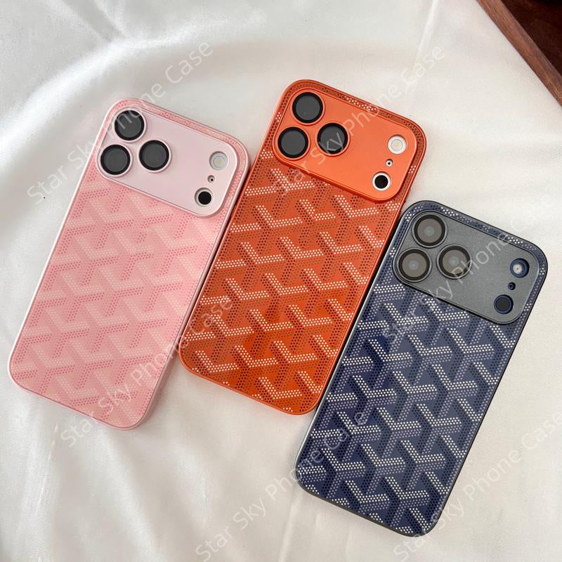 Matte Glass Finish Case for Iphone 17 Pro Max & 16 High-End Feel Unique Design Scratch Protection Snug Fit Easy Access Compatible with Iphone 17 Pro Max & Iphone 16 Unique Glass Pattern