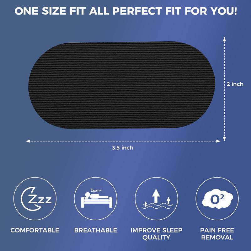 SISSTY Mouth Tape for Sleeping, One Month Supply, Mouth Tape, Black, Gentle, Adhesion & 35 Strips, Sports Accessories, anti Snoring Sticker Snoring Relief Sticker