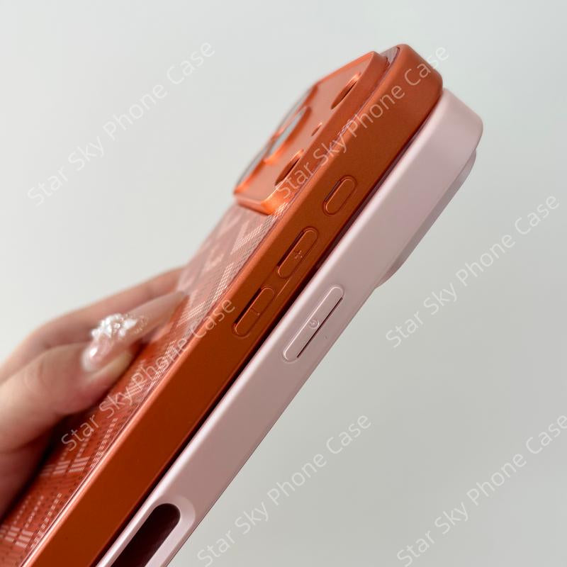 Matte Glass Finish Case for Iphone 17 Pro Max & 16 High-End Feel Unique Design Scratch Protection Snug Fit Easy Access Compatible with Iphone 17 Pro Max & Iphone 16 Unique Glass Pattern