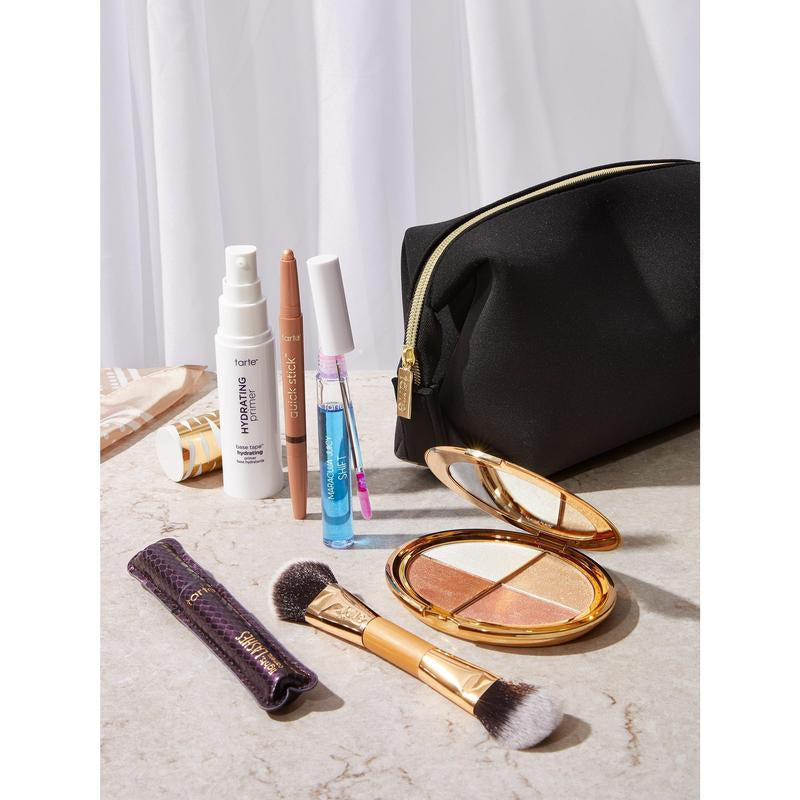 Tarte Glow Wardrobe Eye & Cheek Palette - Eyeshadow and Highlighter Makeup